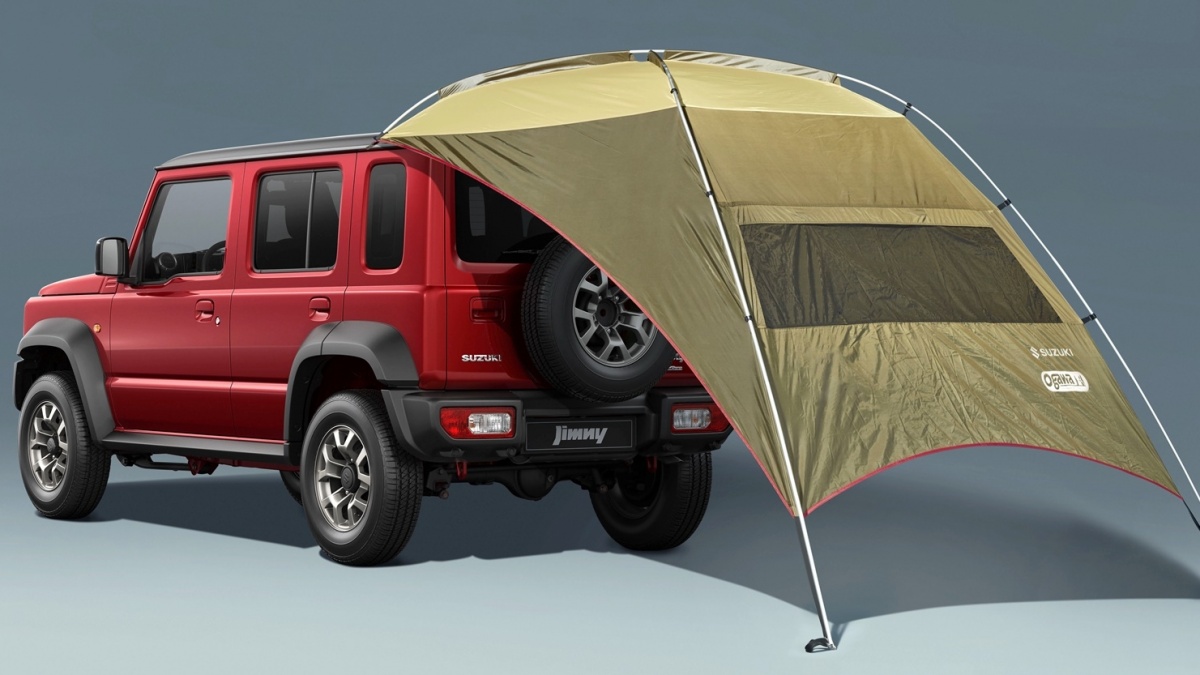 Daftar Harga Aksesoris Resmi Suzuki Jimny 5 Pintu untuk Teman Berpetualang
