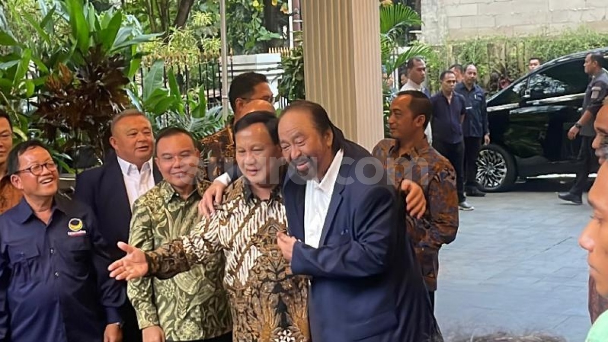 NasDem Resmi Merapat! Prabowo: Kita Sepakat Bekerja Sama Demi Kepentingan Rakyat