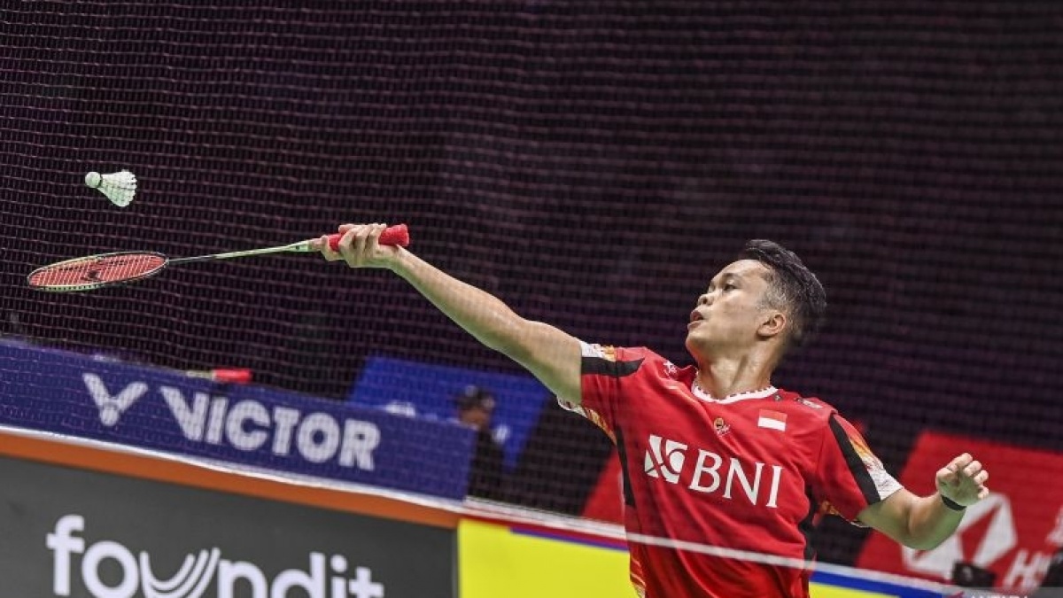 Anthony Ginting Disentil Ricky Soebagdja usai Kalah di Babak Pertama Indonesia Open 2024