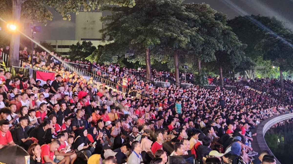 Ayo Ramaikan! Pemprov DKI Gelar Nobar Timnas Indonesia Vs Irak di Monas Malam Ini