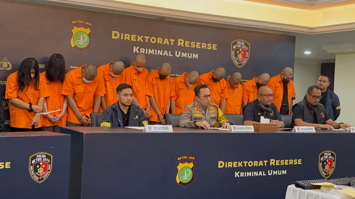 Polda Metro Jaya Bongkar Kasus Judi Online Slot, Omzet Capai Rp10 Miliar dalam Empat Bulan