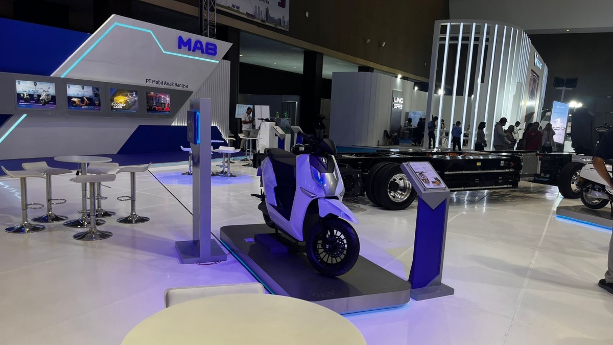 MAB Perkenalkan Motor Listrik di PEVS 2024, TKDN di atas 80 Persen