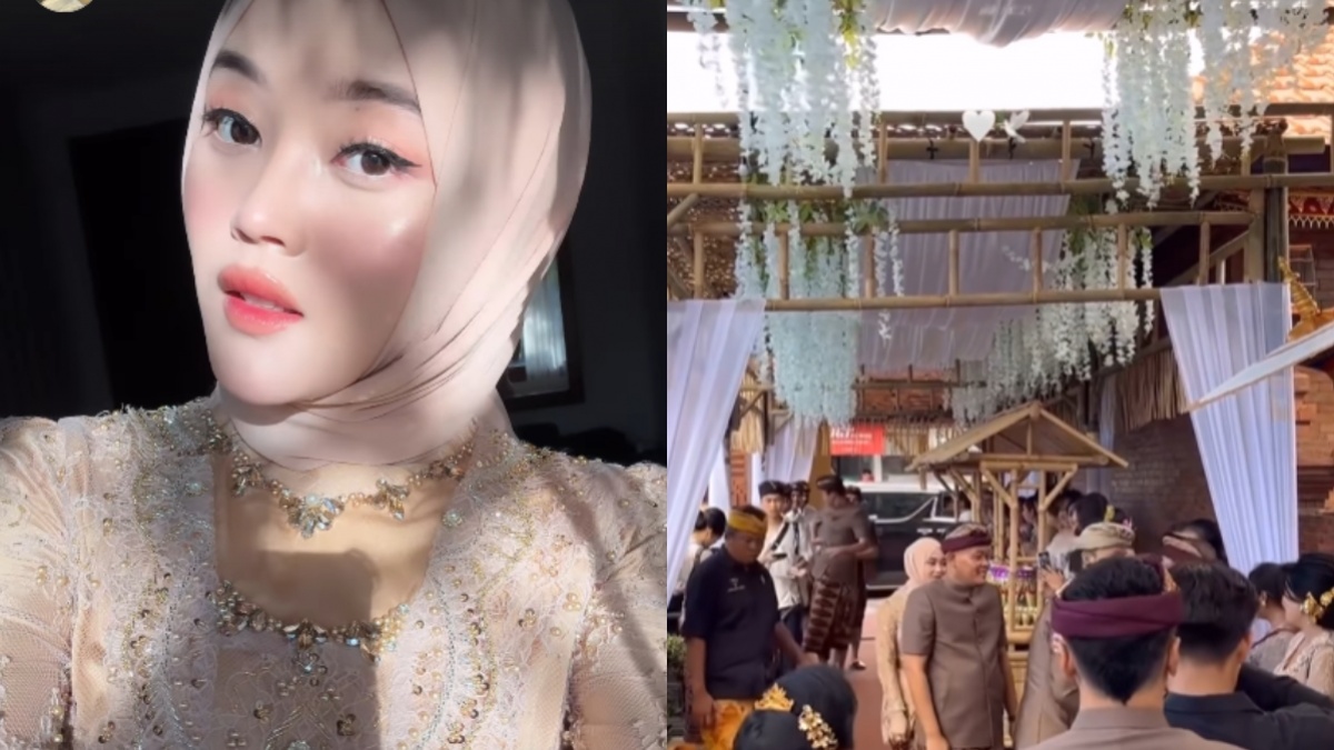 Gaya Putri Delina Hadiri Upacara Mepamit Mahalini-Rizky Febian, Pakai Sandal Branded Gak Kaleng-kaleng