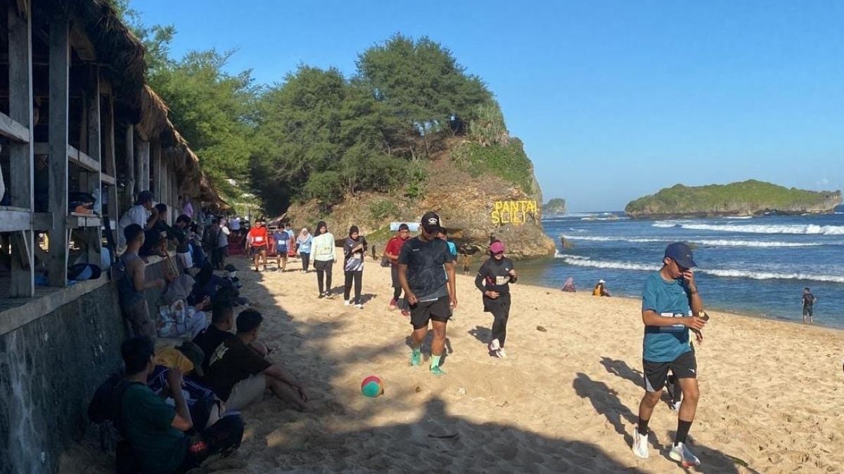 Sport Tourism di Gunungkidul Bergeliat, Beach Run Digagas Jadi Event Tahunan