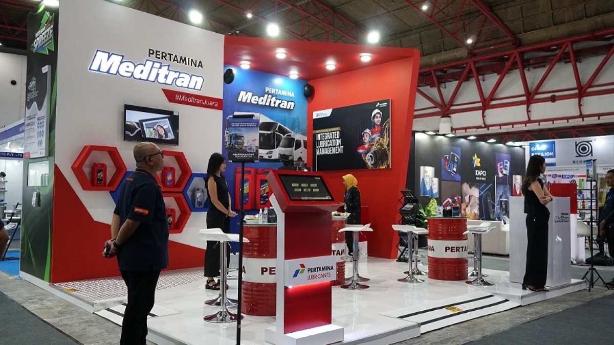 Meditran SX Plus 15W-40 API CI-4 Kemasan 1L Hadir Lewat INAPA 2024