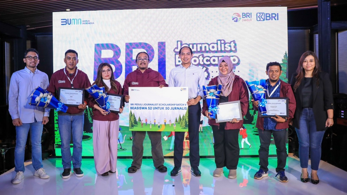 Malam Inagurasi BRI Fellowship Journalism 2024, 50 Jurnalis Resmi Peroleh Beasiswa S2 dari BRI