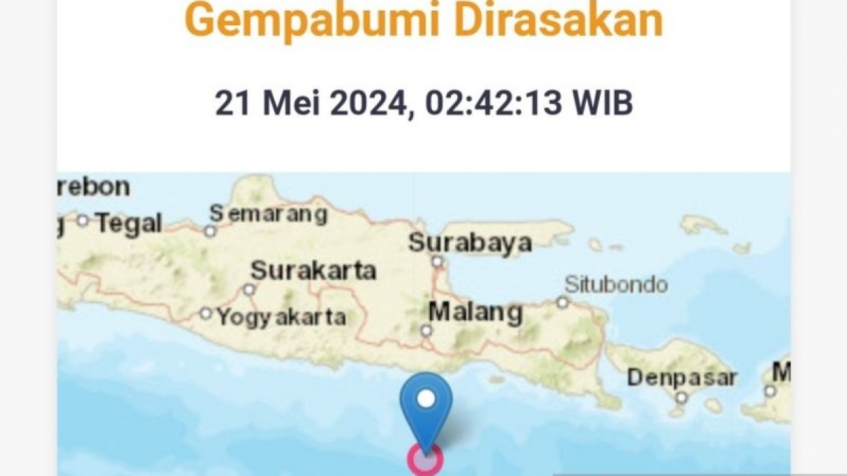 Gempa Magnitudo 5,3 Guncang Malang Pagi Ini, BMKG Minta Warga Waspada Gempa Susulan