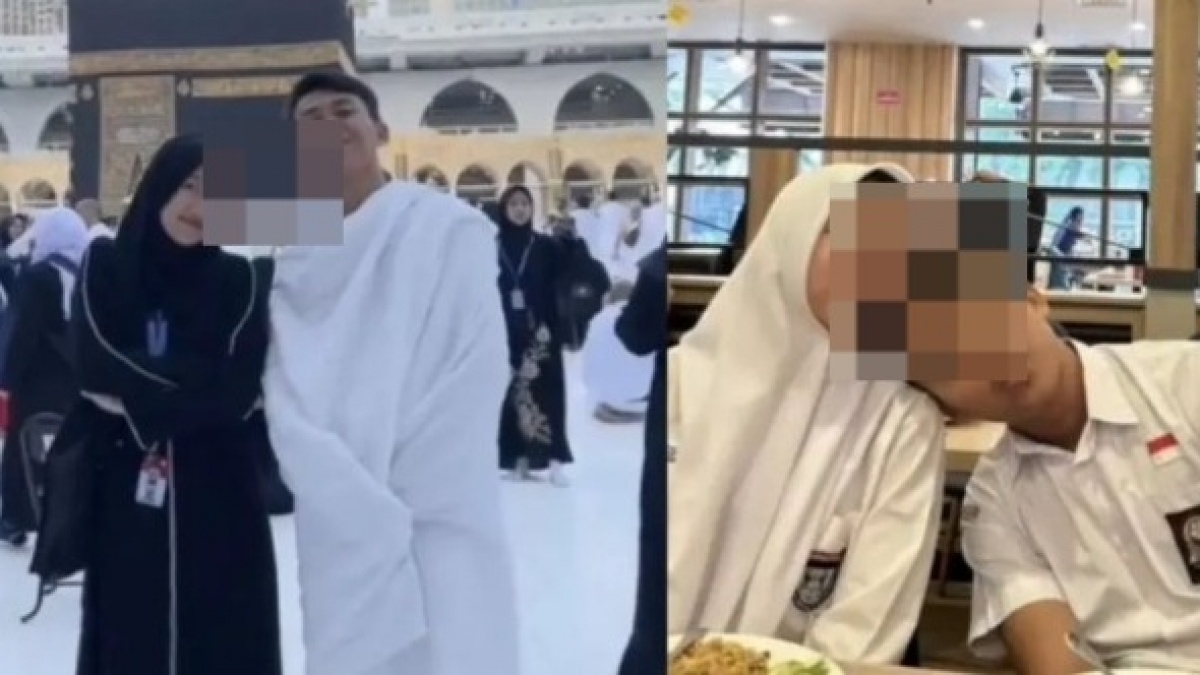 Viral Video Anak SMA Jalan-jalan Bareng Pacar hingga ke Mekkah, Publik Ribut: Caper Kemaksiatan