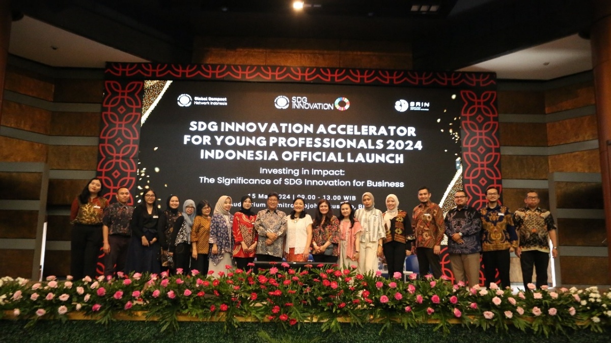 MMS Group Indonesia Bawa Konsep Pemanfaatan Lanskap Pascatambang di SDG Innovation 2024