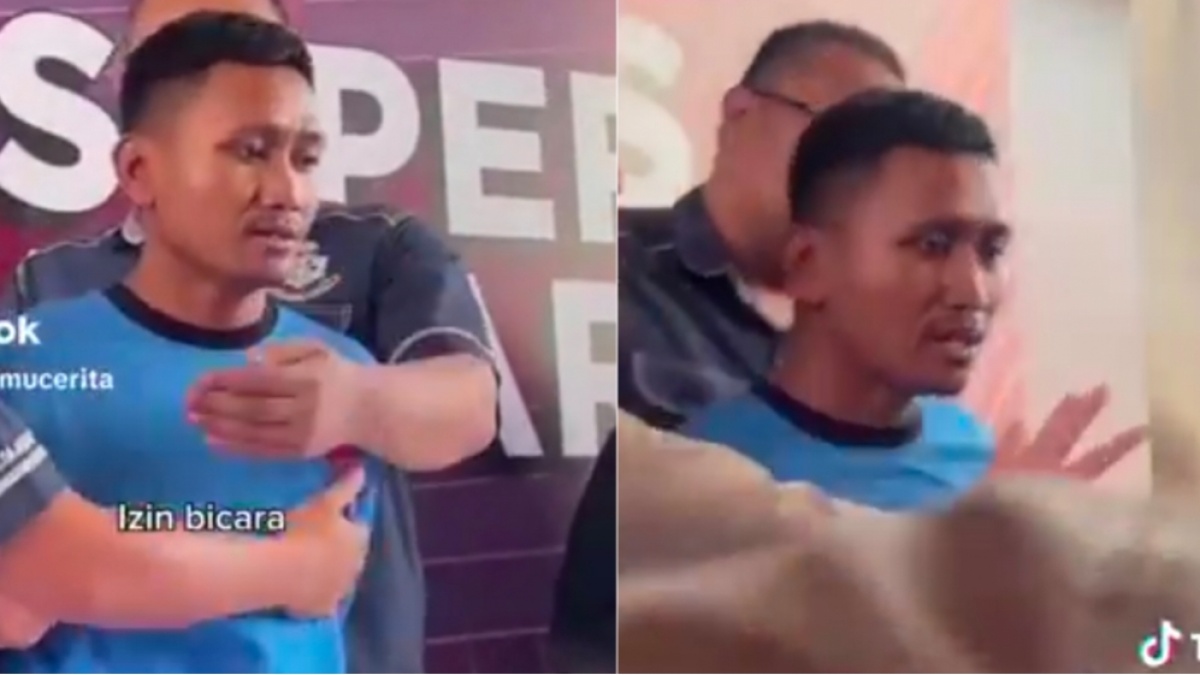 6 Gelagat Janggal Pegi Perong Saat Konpers