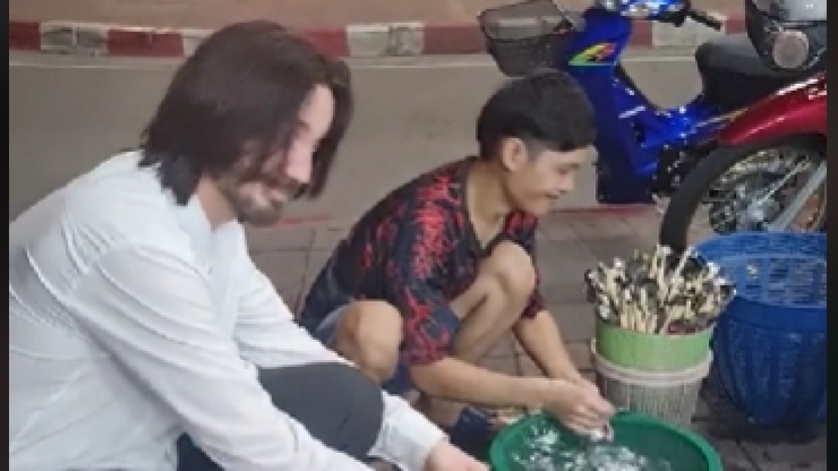 Terungkap Identitas Pria Mirip Keanu Reeves Bergaya John Wick yang Viral di Thailand