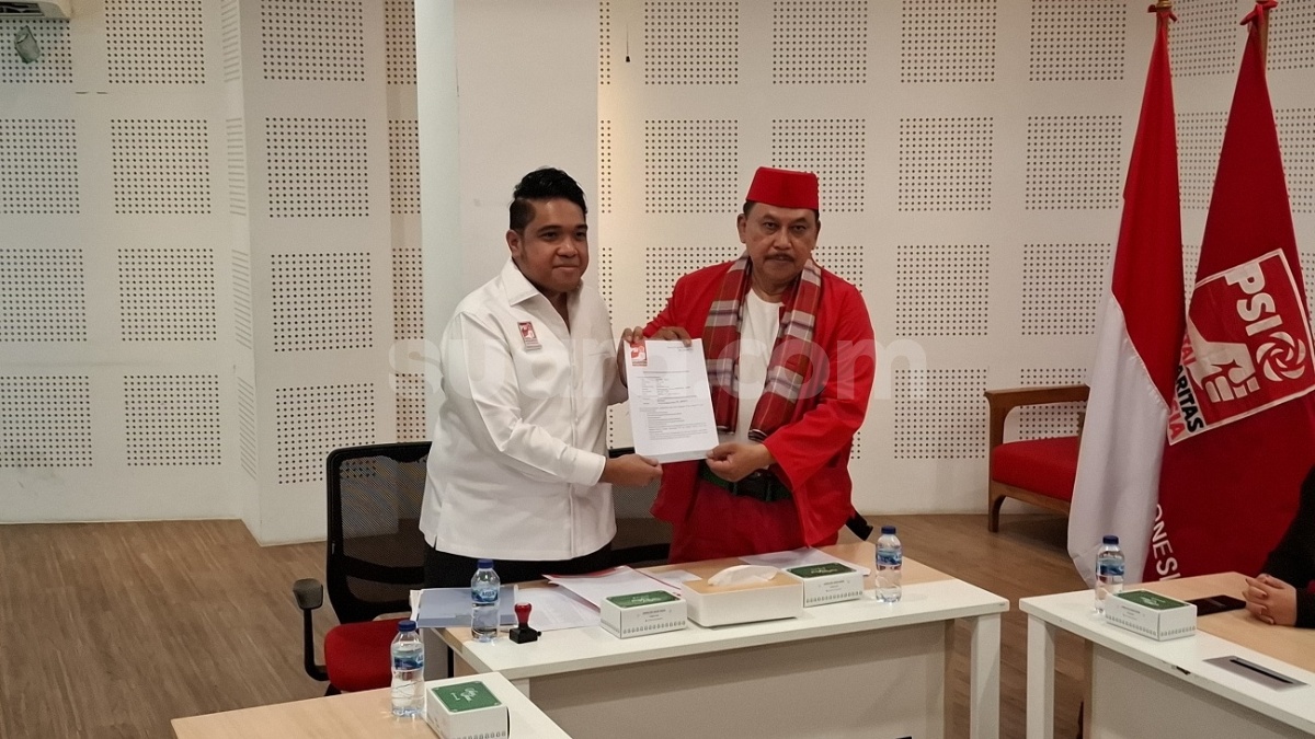 Kembalikan Formulir, Purnawirawan TNI Ahmad Sajili Minta Dukungan PSI Maju Pilkada DKI