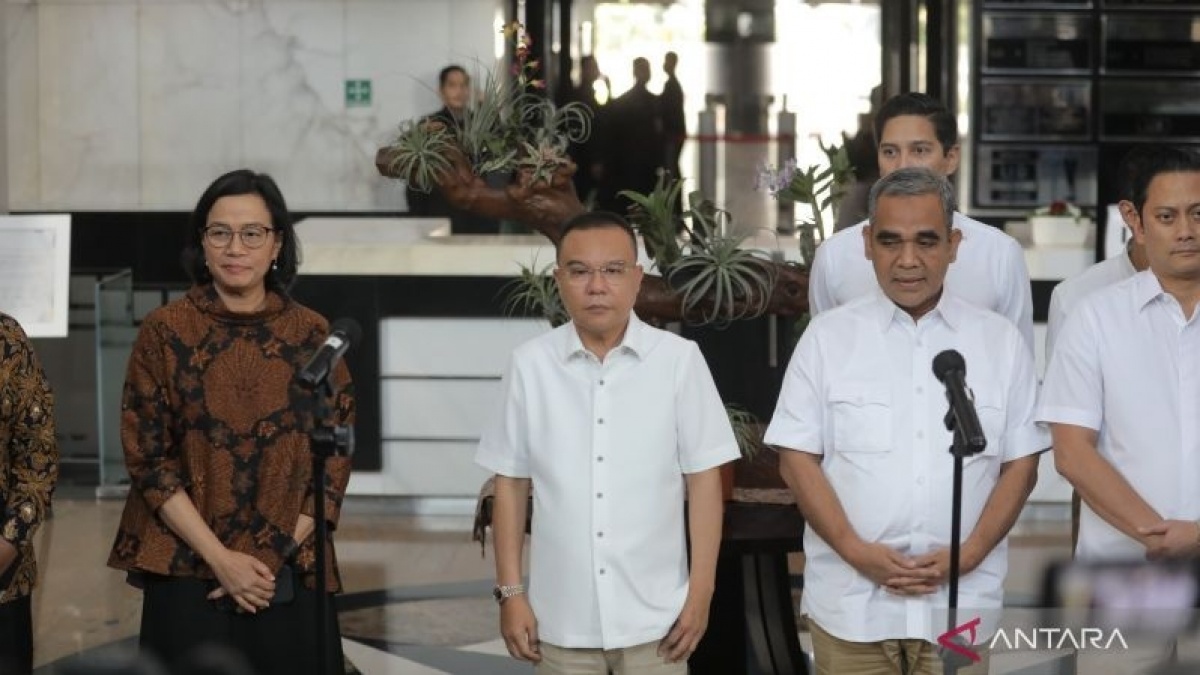 Tim Prabowo-Gibran Datangi Kantor Sri Mulyani, Bahas Program Janji Kampanye