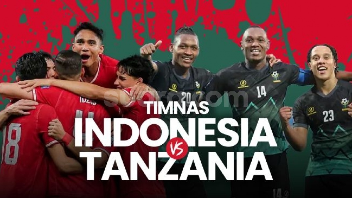 Link Live Streaming Timnas Indonesia vs Tanzania di Laga Uji Coba, Segera Kick Off