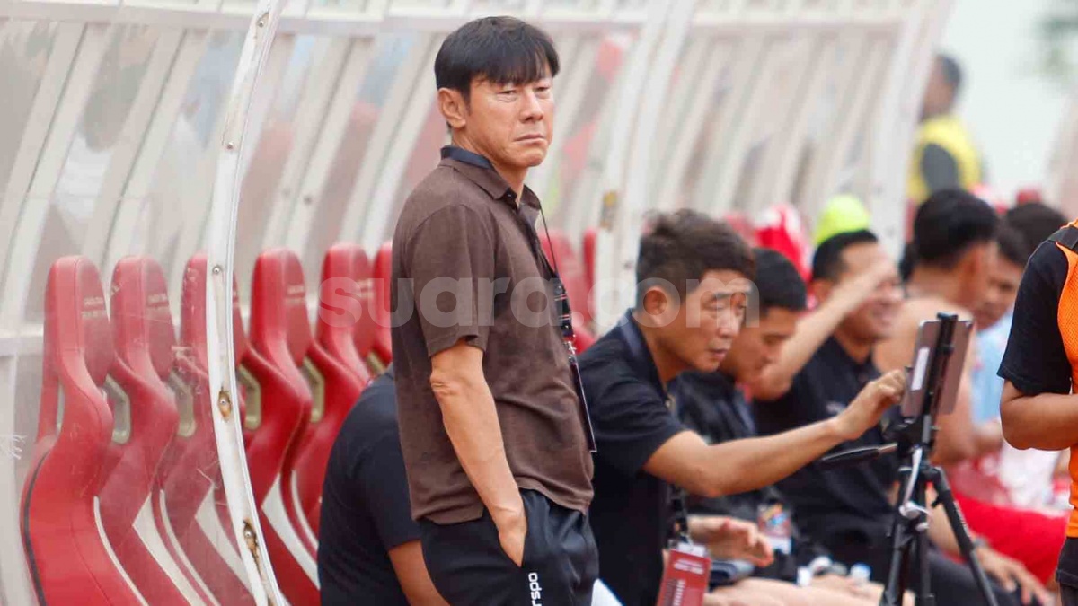 Bikin Lawan Bingung, Shin Tae-yong Pasang Taktik Unik Saat Lawan Tanzania