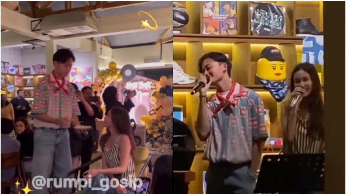 Momen Rizwan Fadilah Anak Sule Suapi Leya Kue Ulang Tahun Bikin Baper