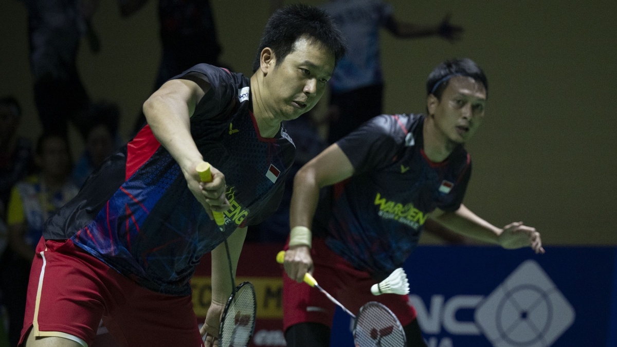 Kalah di Final, Hendra/Ahsan Runner-up Australian Open 2024
