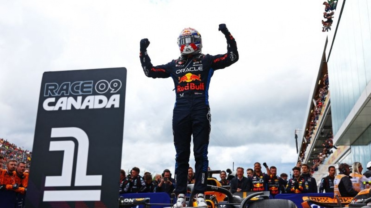 Cetak Hattrick Kemenangan di F1 GP Kanada, Max Verstappen: Itu Balapan yang Cukup Gila