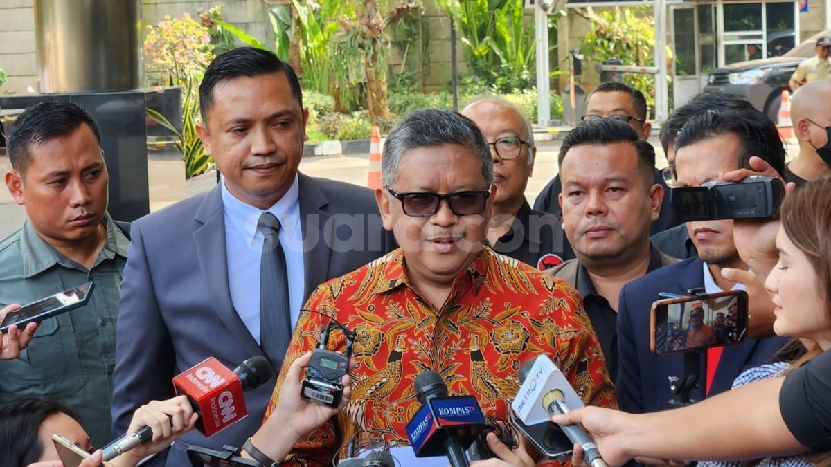 Jawaban Hasto PDIP Saat Dicecar Soal Keberadaan Harun Masiku