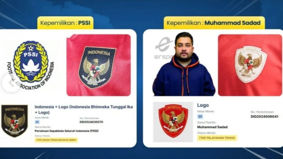Penjelasan PSSI Soal HAKI Logo Timnas Indonesia di Jersey Baru Atas Nama Pribadi