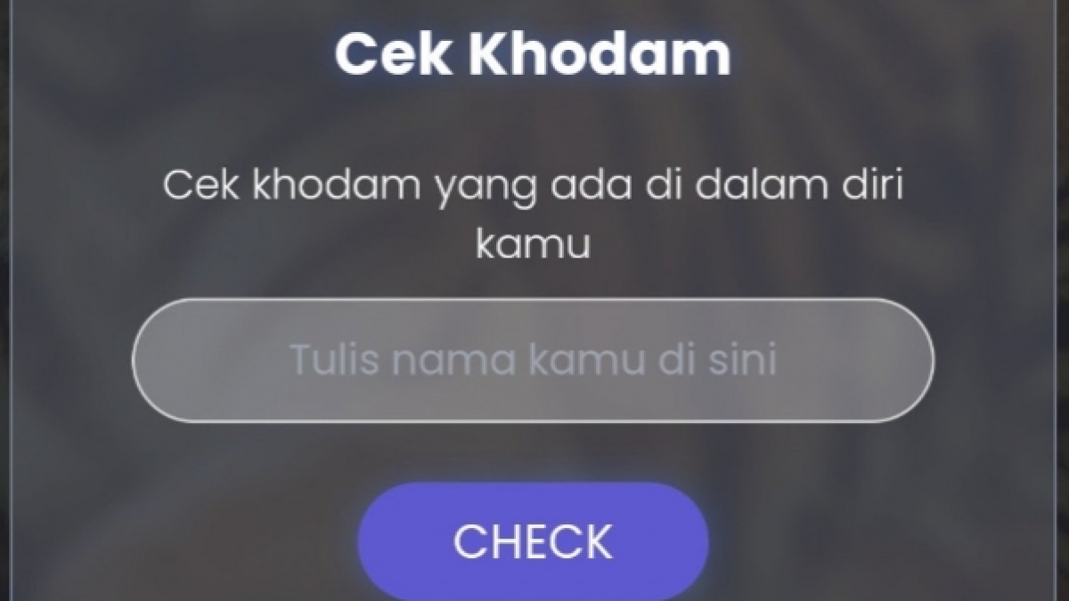Cara Main dan Link Cek Khodam Gratis yang Viral di Medsos, Nggak Perlu Ritual!