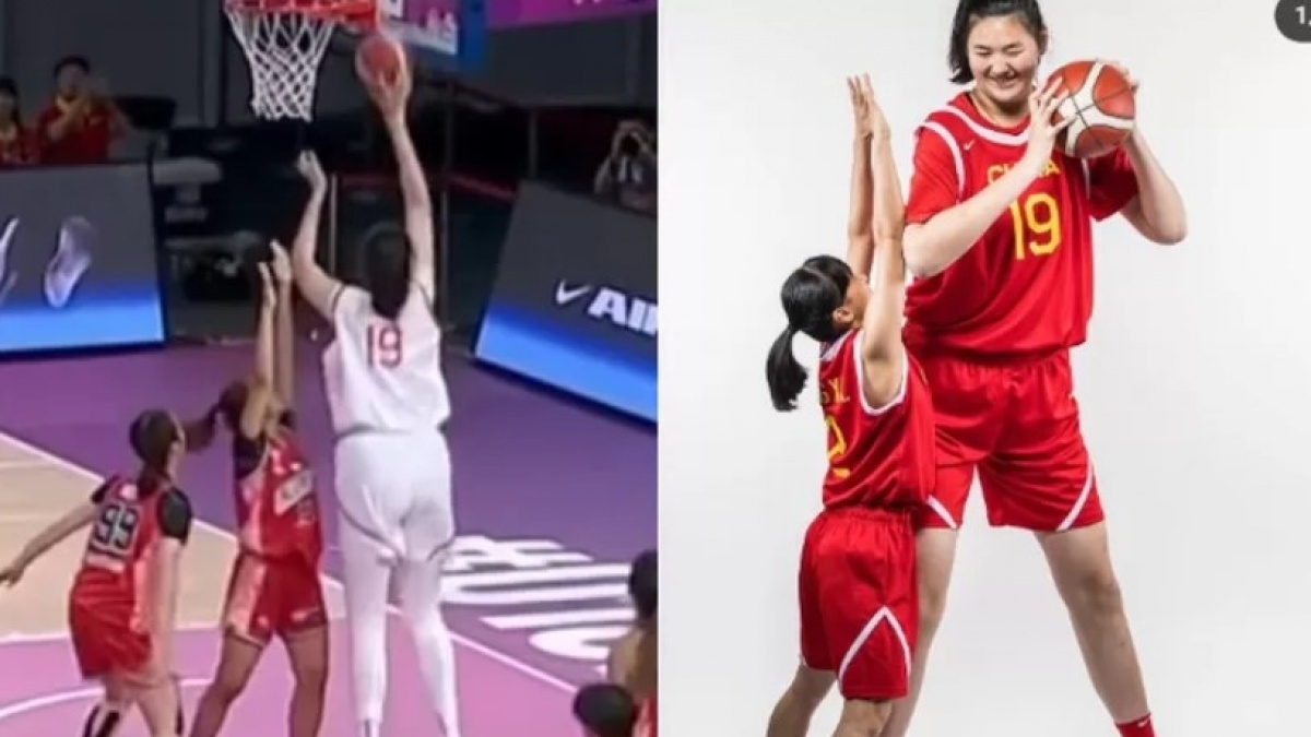 Viral Pebasket China Tingginya Bak Tower, Bikin Pemain Timnas Indonesia Mati Kutu