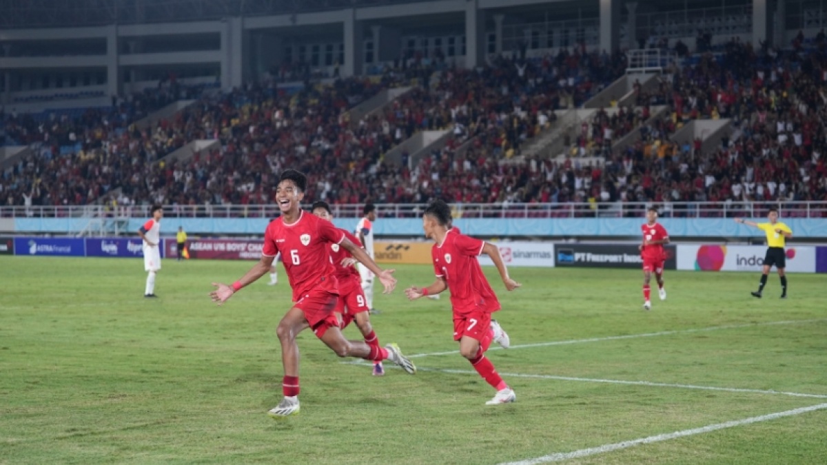 Hasil Piala AFF U-16: Bantai Laos 4-1 di Babak I, Timnas Indonesia  Selangkah Lagi ke Semifinal!