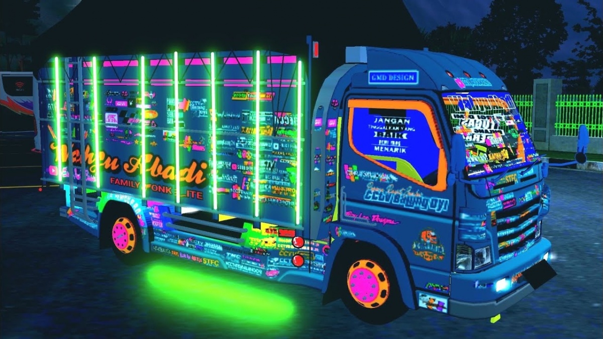 20 Link Download MOD BUSSID Truck Full Strobo Update Juli 2024