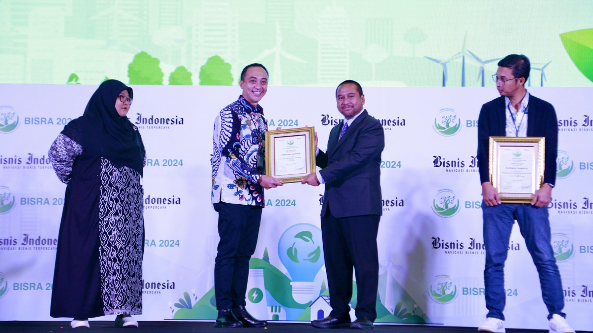 Komitmen Implementasikan ESG, Pupuk Indonesia Raih Platinum dalam Anugerah BISRA 2024