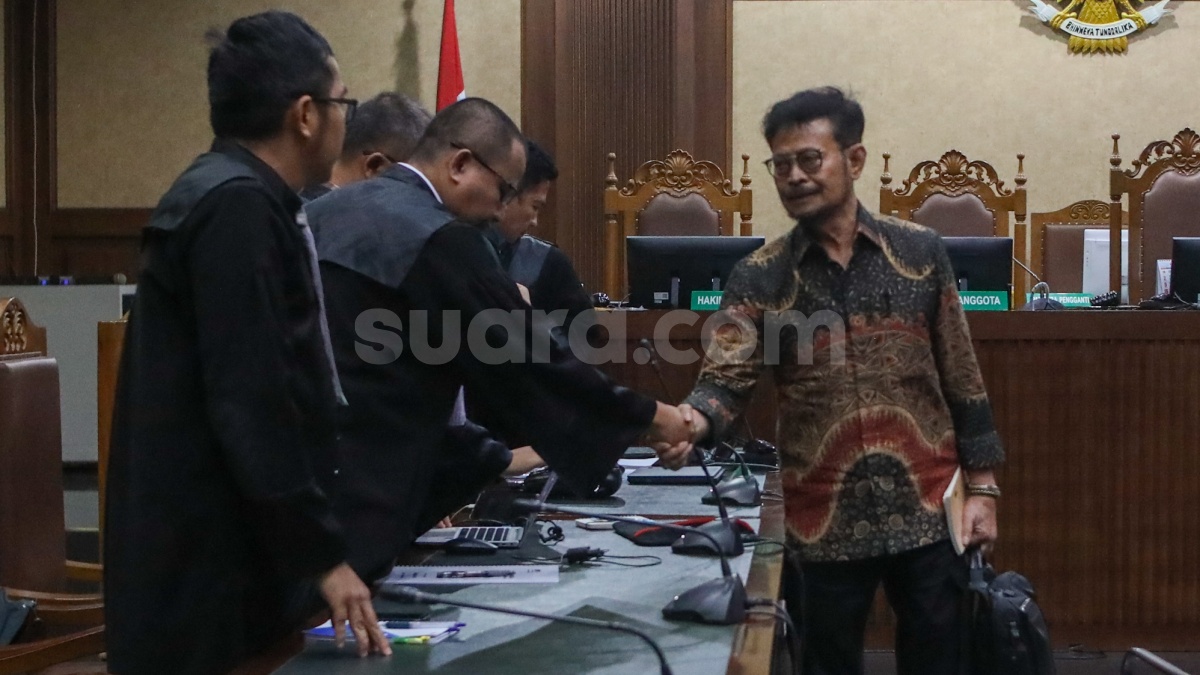 KPK Lakukan Eksekusi, Eks Mentan SYL Resmi Mendekam di Lapas Sukamiskin