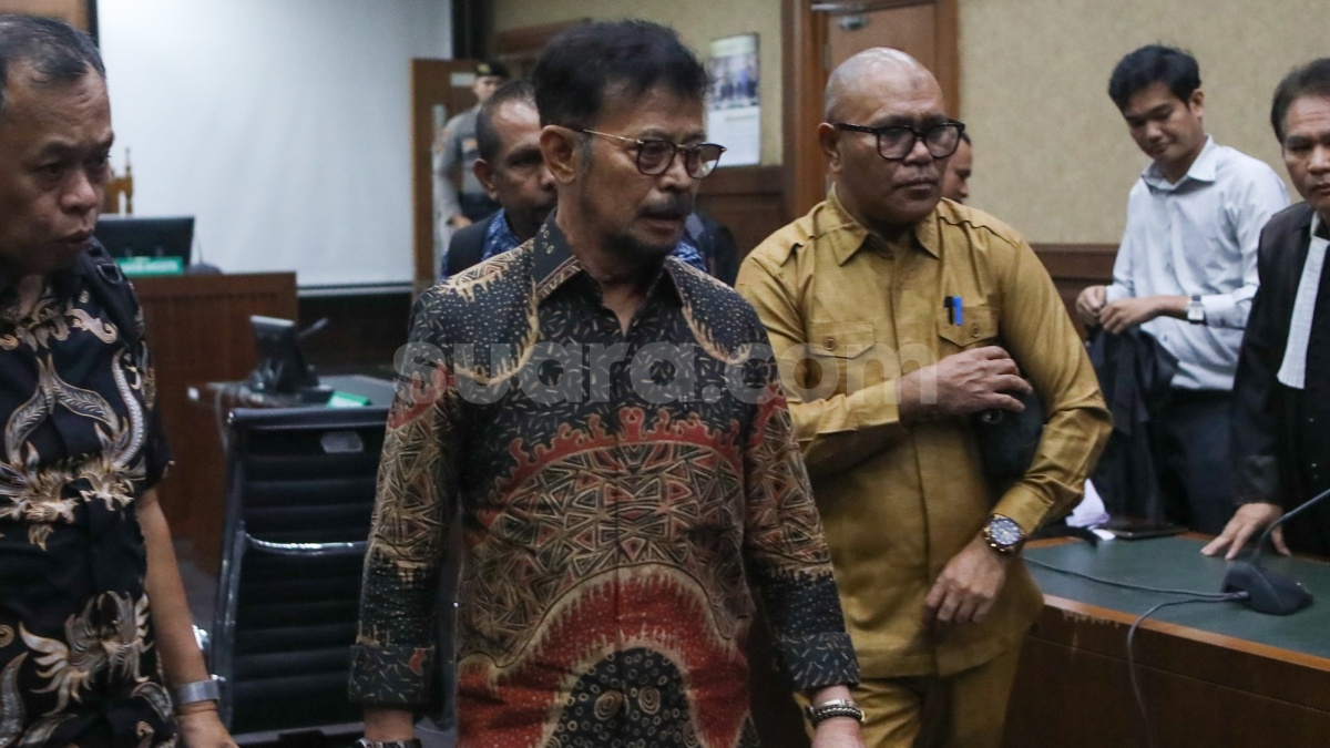 Pasrah Divonis 10 Tahun Bui, SYL: Ini Risiko Pemimpin, Saya Tanggung Jawab!