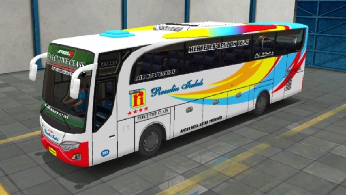 Download MOD BUSSID Livery Rosalia Indah: Full Varian Gratis!