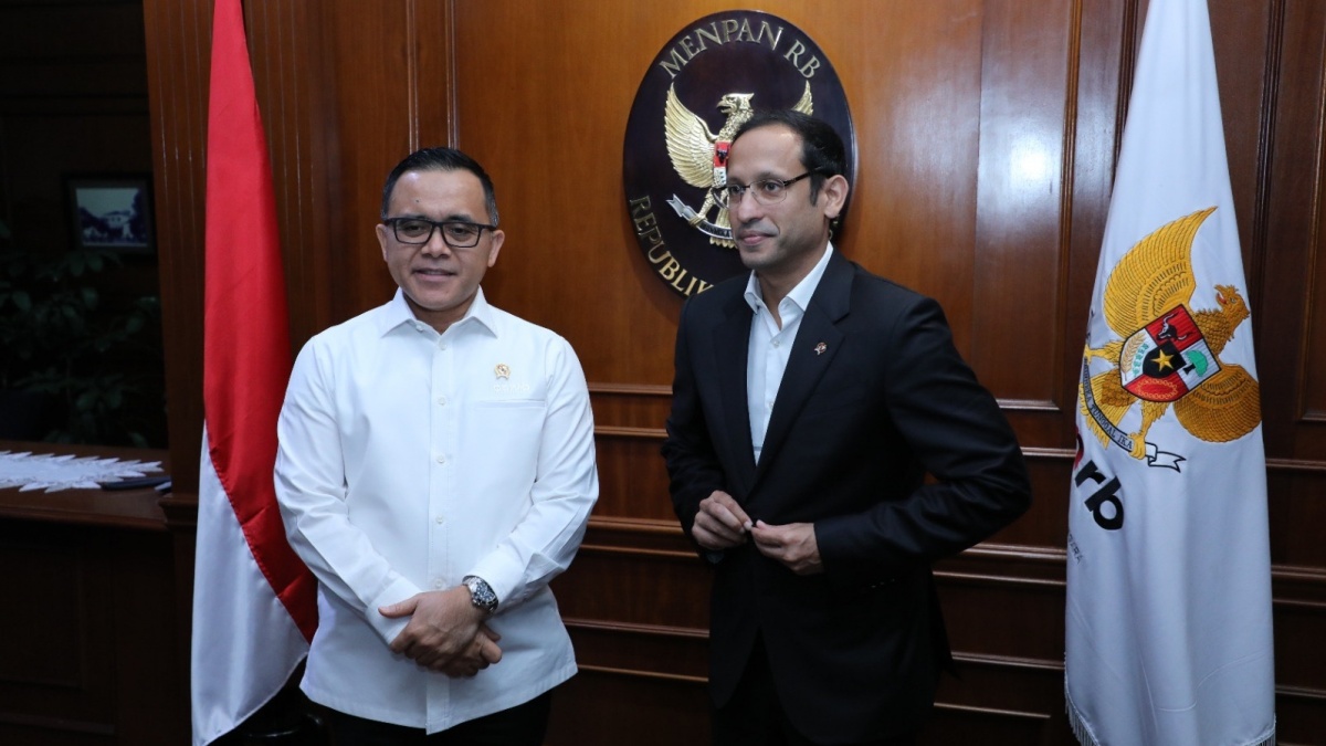 Menteri PANRB dan Mendikbudristek Bahas Penguatan Karier Tenaga Pendidik Indonesia