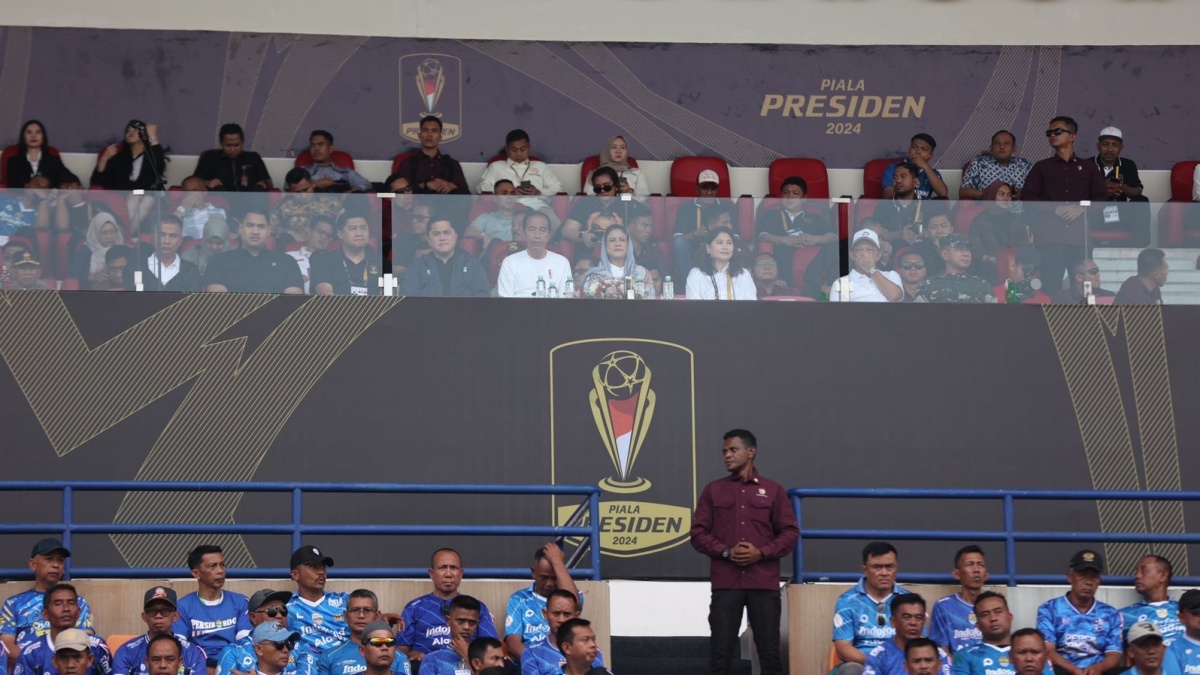 Jokowi Hadir, Pembukaan Piala Presiden 2024 Tetap Seru Meski Sepi Bobotoh