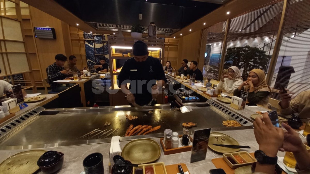 Biar Nggak Bingung, Begini Tata Cara Makan di Restoran Teppanyaki