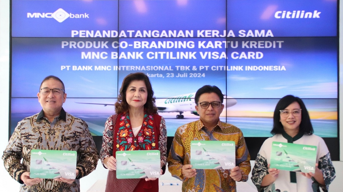 Gandeng Citilink, Pengguna Kartu Kredit MNC Bank Makin Mudah Pesan Tiket Pesawat