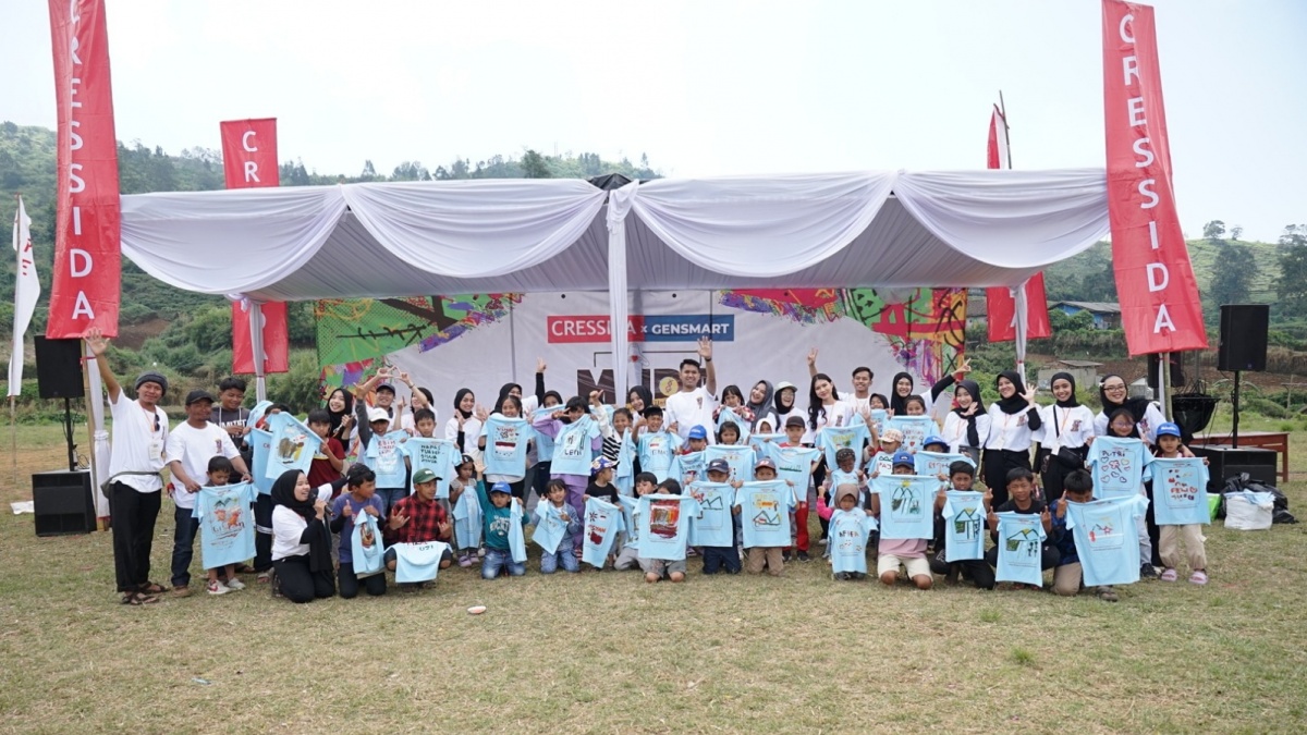 Kolaborasi Melakukan Aksi Bakti Sosial Vol.2 di Pedalaman Desa Babakan, Bandung
