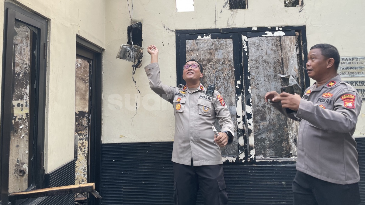 Kini Hangus Terbakar, Bangunan Pos Polisi Bintaro Disebut Sudah Tak Layak