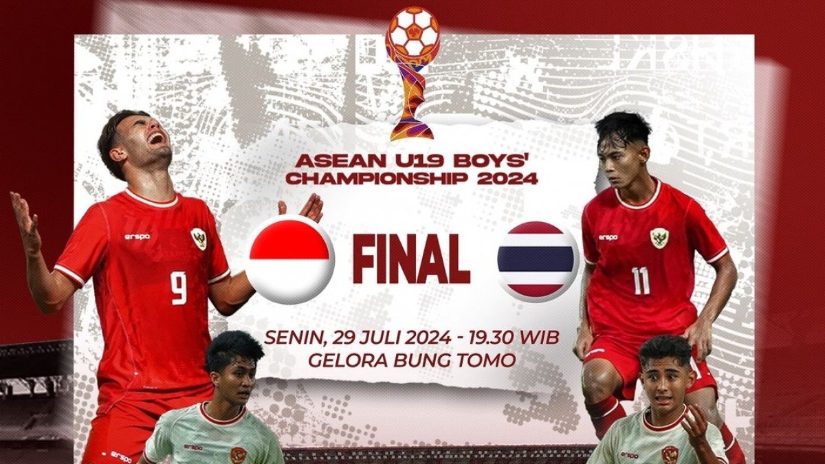 Jadwal Pertandingan Final Piala AFF U-19 2024 dan Rebutan Juara Ketiga: Indonesia vs Thailand, Australia vs Malaysia