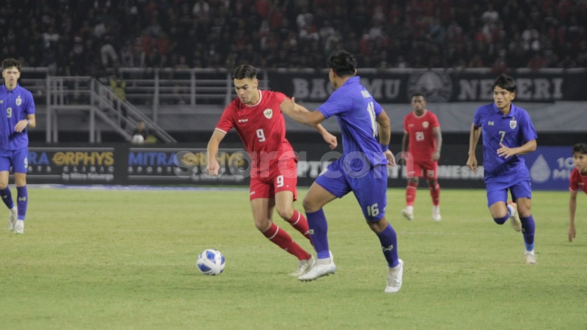 Hasil Babak Pertama: Gol Jens Raven Bawa Timnas Indonesia U-19 Unggul