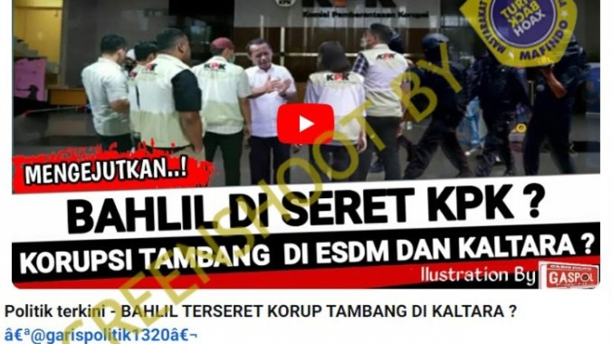 Cek Fakta: Bahlil Lahadalia Terseret Kasus Korupsi Tambang di Kaltara, Benarkah?