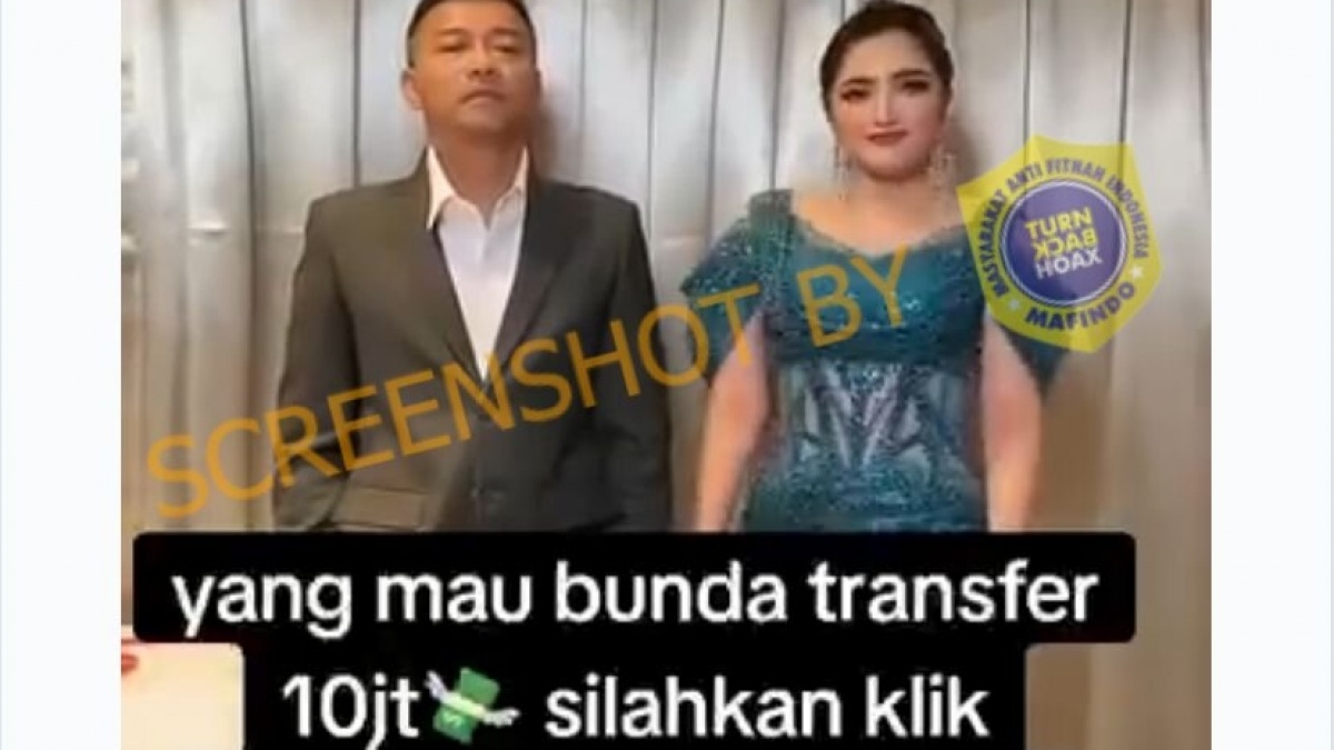 Cek Fakta: Ashanty Hermansyah Bagi-bagi Duit Rp10 Juta, Benarkah?