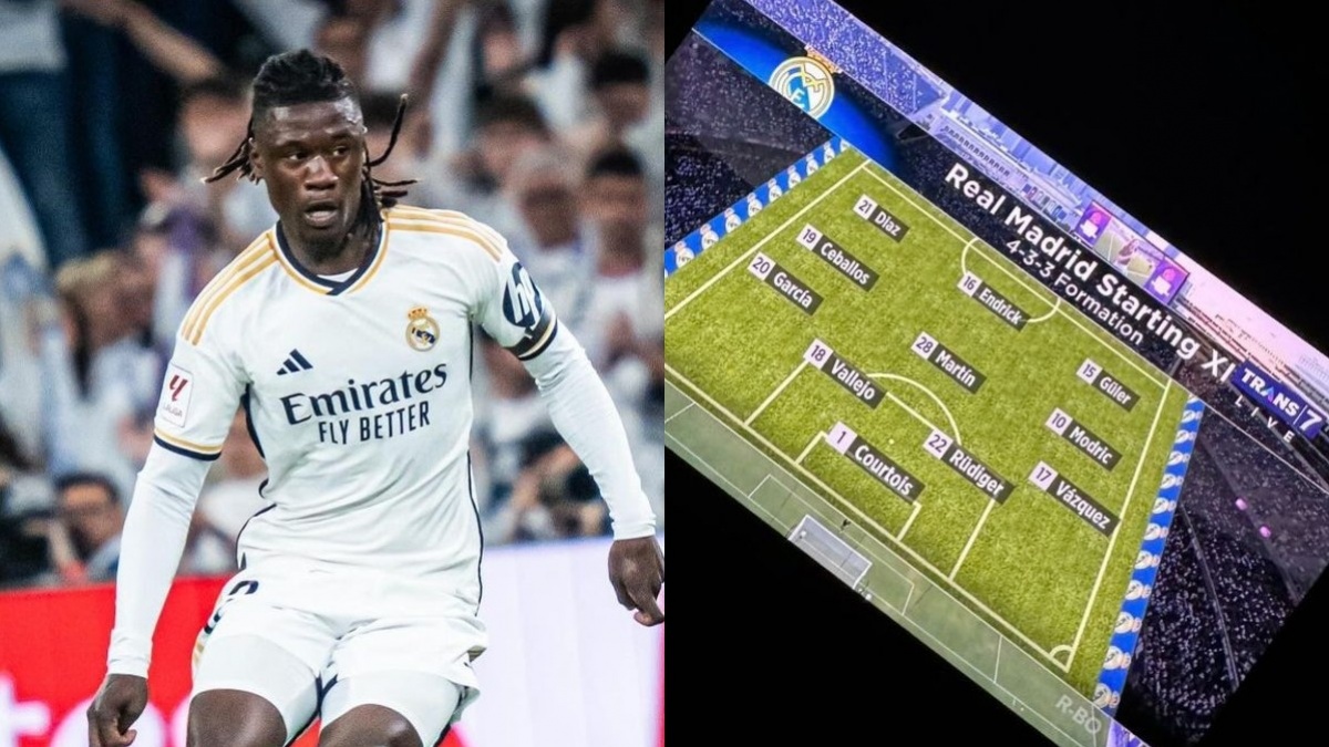 Eduardo Camavinga Bikin Heboh, Nonton Laga Uji Coba Real Madrid vs AC Milan dari Siaran Televisi Indonesia