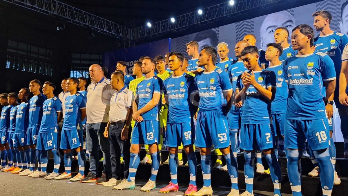 Resmi Diluncurkan, Ini Daftar Pemain Persib Bandung untuk BRI Liga 1 2024-2025