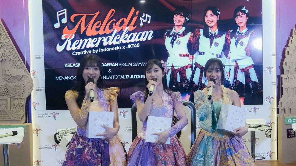 Kemenparekraf Gandeng JKT48, Sambut Hari Kemerdekaan Republik Indonesia, Ini Kata Sandiaga Uno