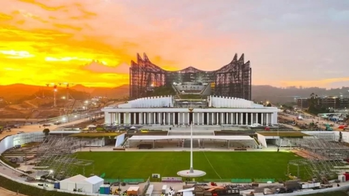 Kenapa Kepala Burung Istana Garuda IKN Tidak Menghadap Kanan? Ini Alasannya