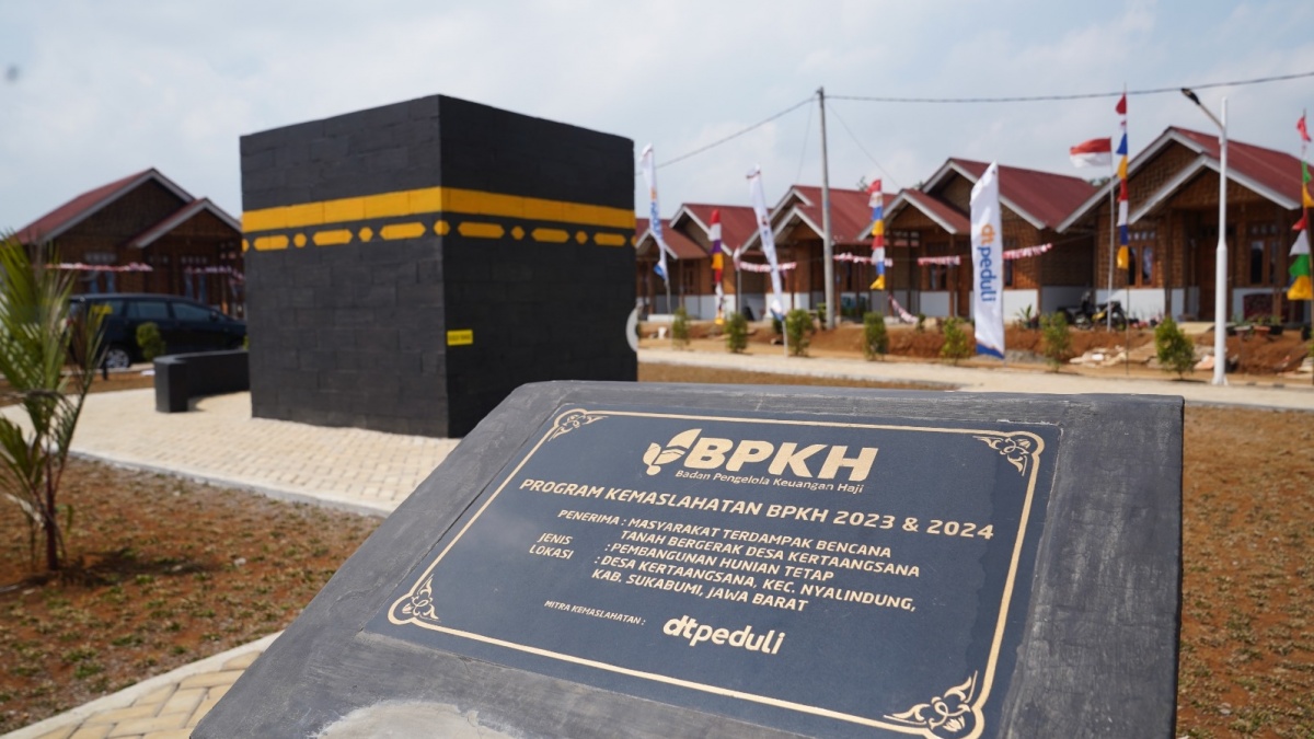 Resmikan Kampung Haji, Bos BPKH: Bukan Menggunakan Dana Haji