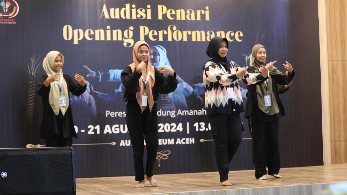 Para Penari Aceh Ingin Unjuk Potensi ke Presiden Jokowi