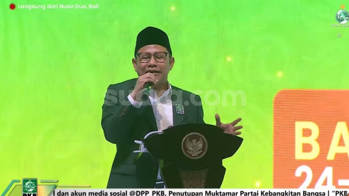 Pidato di Muktamar Bali, Cak Imin: PKB Semakin Digembosi, Semakin Kuat!