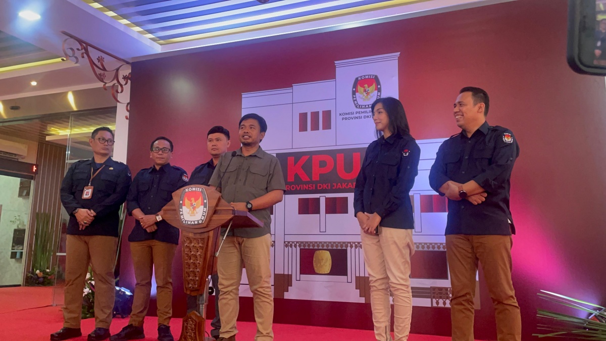 Baru 2 Paslon Maju Pilkada Jakarta yang Daftar, KPU Sebut Masa Pendaftaran Bisa Diperpanjang jika...